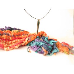 dark turquoise minimalist pendant