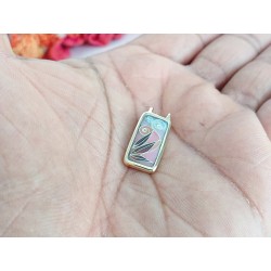 Cloisonne enamel pendant by BeyondKente (GesfOfCreation.etsy.com)