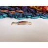 Cloisonne enamel fish pendant